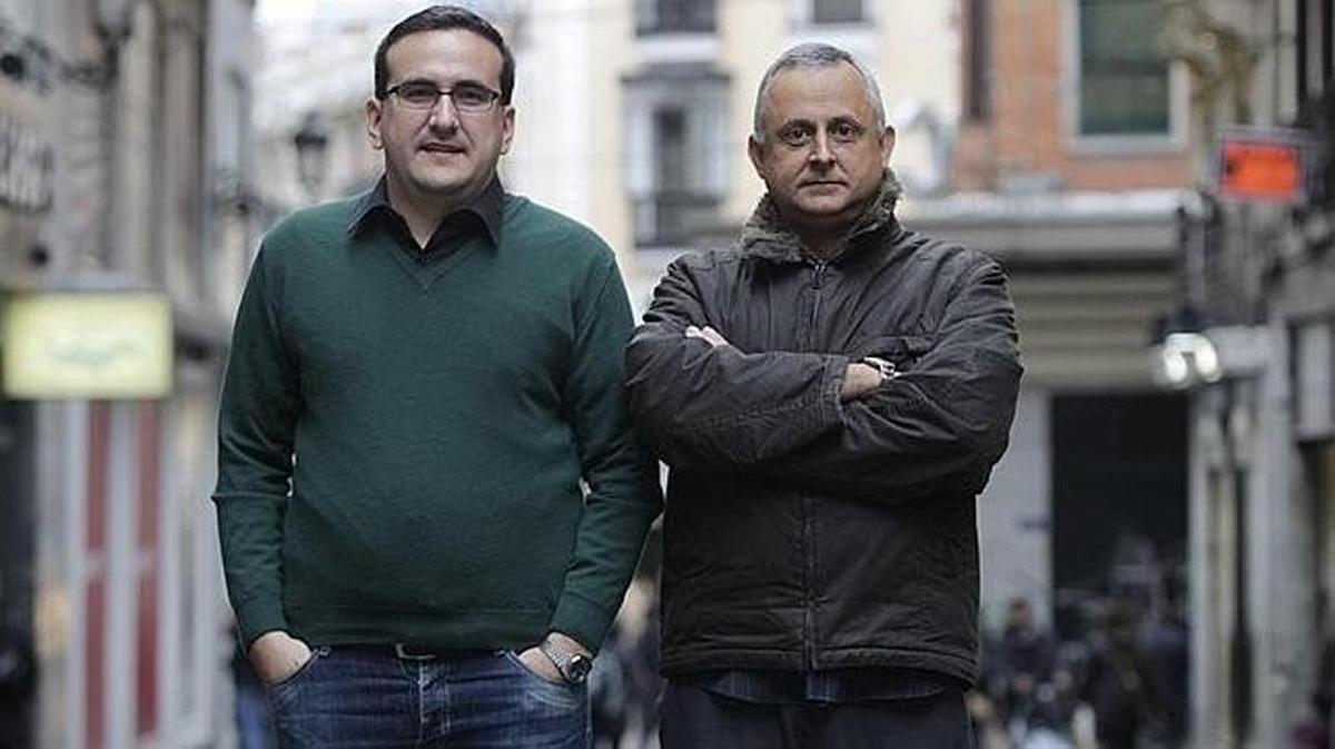 Roberto Veiga, right, is the director of Cuba Posible. Lenier González, left, is the assistant director.