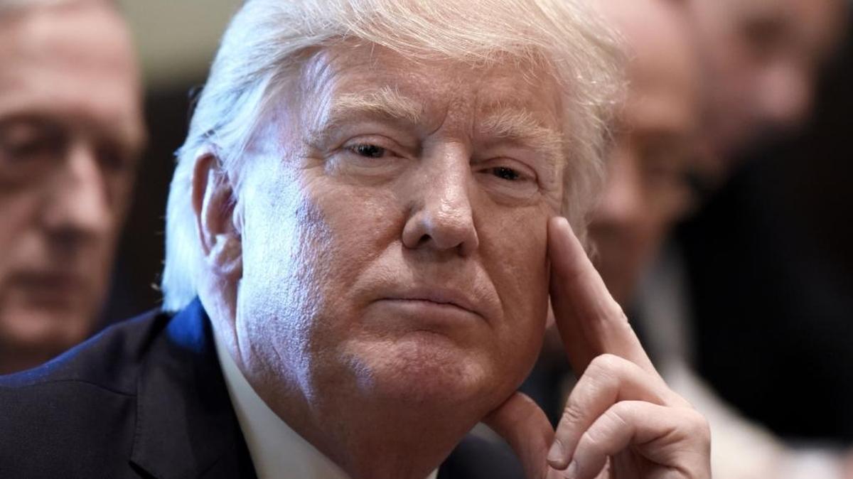 President Donald Trump during a recent meeting at the White House.