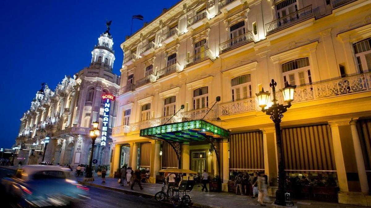 The Hotel Inglaterra in Havana is being renovated and will be managed by the U.S. company Starwood.