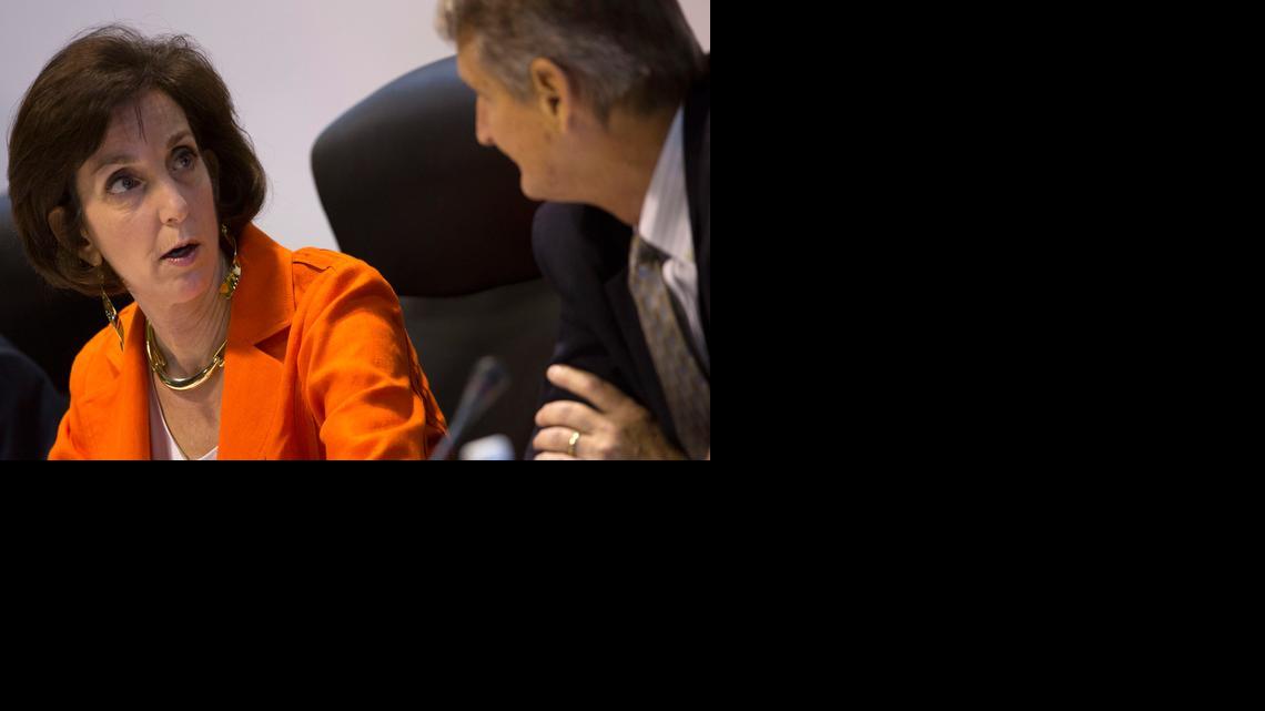 
Assistant Secretary of State of the Bureau of Western Hemisphere Affairs Roberta S. Jacobson and Deputy Assistant Secretary of the Bureau of Western Hemisphere Affairs Edward Alex Lee, attend the second day negotiations with Cuban officials, in Havana, Cuba, Thursday, Jan. 22, 2015.
