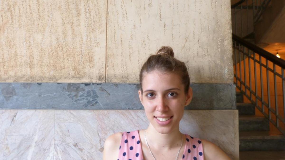 Dianela Guerra, 18, studying microbiology at the University of Havana