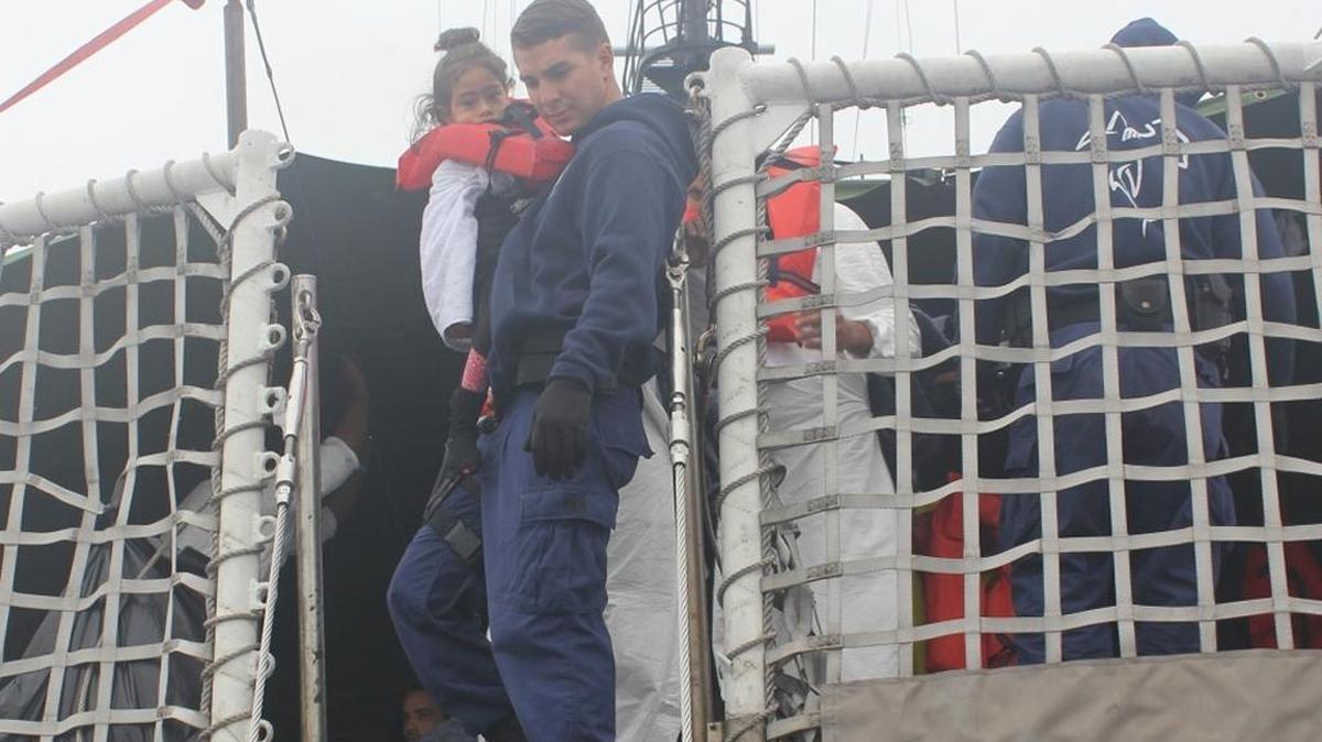 The U.S. Coast Guard repatriated 169 Cuban migrants after picking them up in the South Florida Straits on Thursday.