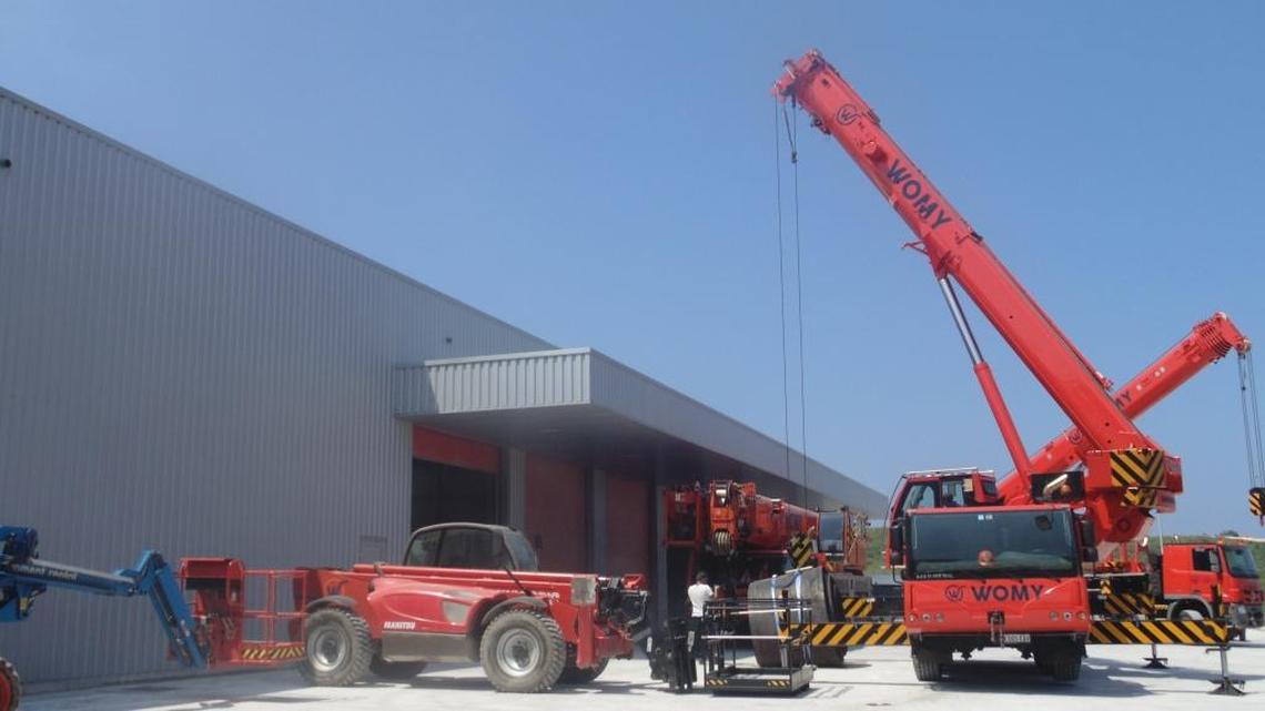 Womy Equipment Rental, whose parent company is based in The Netherlands, has opened a facility that rents heavy equipment at the Mariel Special Economic Development Zone.