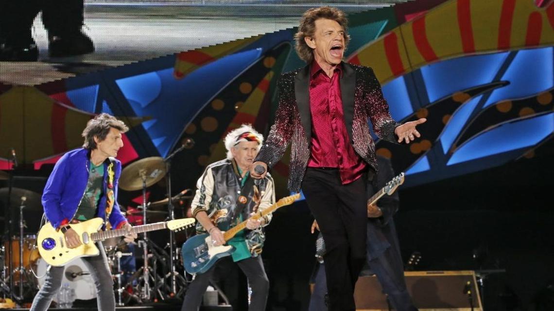 Mick Jagger and the Rolling Stones perform in concert at the Ciudad Deportiva de la Habana in Cuba on Friday, March 25, 2016.