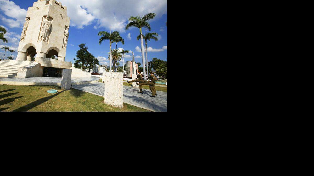 
Santa Ifigenia Cemetery is shown in January 2015 in Santiago de Cuba.
