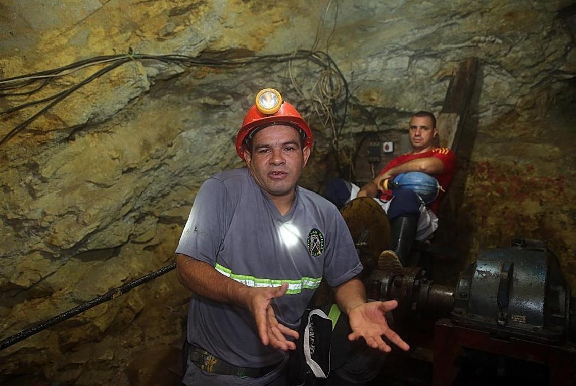 Carlos Durango, who works in the Las Brisas mine in the Colombian town of Segovia, discusses the difficulties facing independent miners.