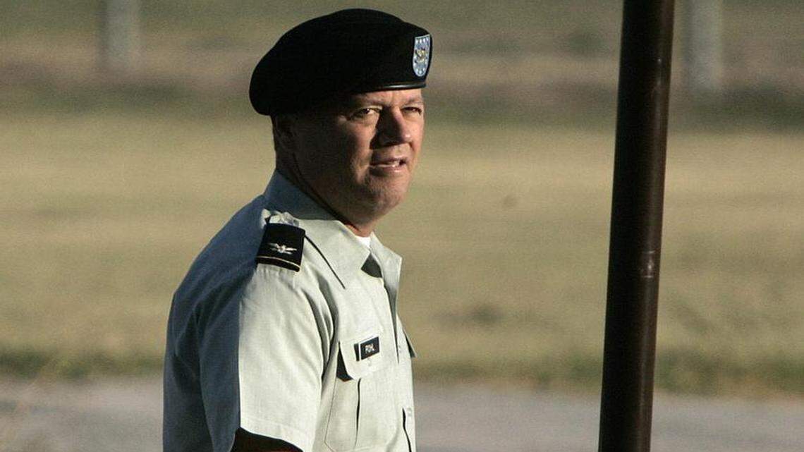 U.S. Army military judge Col. James L. Pohl, shown in this July 7, 2005 file photo at Fort Hood, Texas, is the chief of the Guantánamo military commissions judiciary.