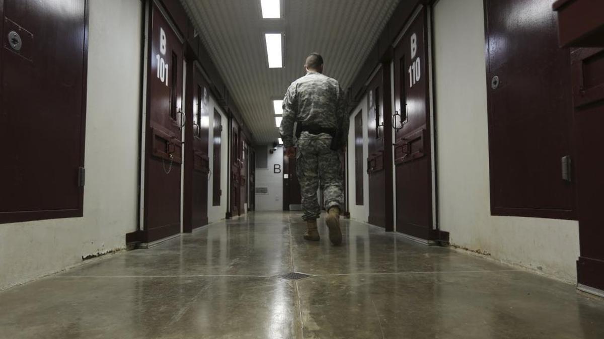 This is Bravo Block at Guantánamo’s Camp 5 on Aug. 6, 2012. Camp 5 is now vacant and portions are being transformed into a medical facility.