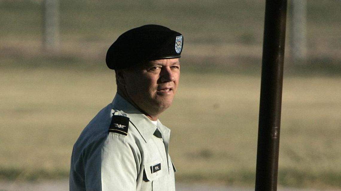U.S. Army military judge Col. James L. Pohl, shown in this July 7, 2005 file photo at Fort Hood, Texas, is the chief of the Guantánamo military commissions judiciary.