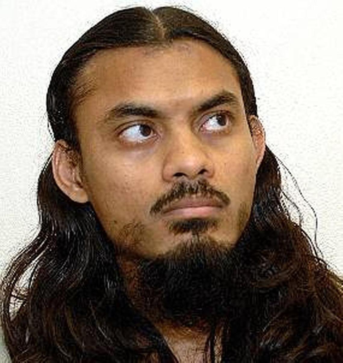 Muideen Adeen al Sattar, born in the United Arab Emirates, in a photo from his 2008 prison profile.