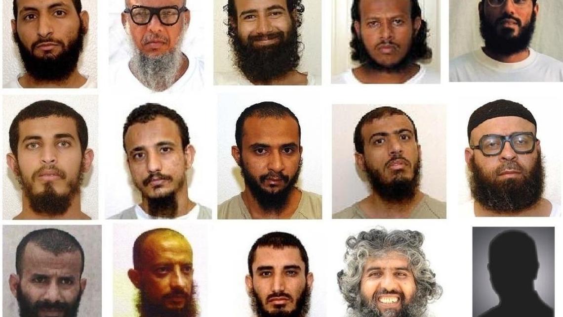 The 15 men released from Guantánamo on Saturday, Aug. 13, 2016. From left, top row: Day one detainee Mahmud al Mujahid, now 36. Mohammed Khusruf, now 66. Abd al Muhsin Salih al Busi, now 37. Abd al Rahman Sulayman, now 37. Zahir Omar Hamis bin Hamdoun, now 36. From left, middle row: Majid Mahmud Abdu Ahmed, now 36. Bashir al Marwalah, now 37. Saeed Sarem Jarabh, now 38. Ayub Murshid Ali Salih, now 38. Mohammed al Adahi, now 54. From left bottom row: Abdel Qadir al Mudhaffari, now 40. Abdul Muhammed al Muhajari, now 46. Afghan Obaidullah, now 36. Afghan Haji Hamdullah, in his 50s. Not pictured: Afghan Mohammed Kamin, now 38. All the photos except Hamdoun’s Inernational Red Cross picture obtained by the Miami Herald were provided to McClatchy by WikiLeaks along with the captives’ 2008 prison profiles.