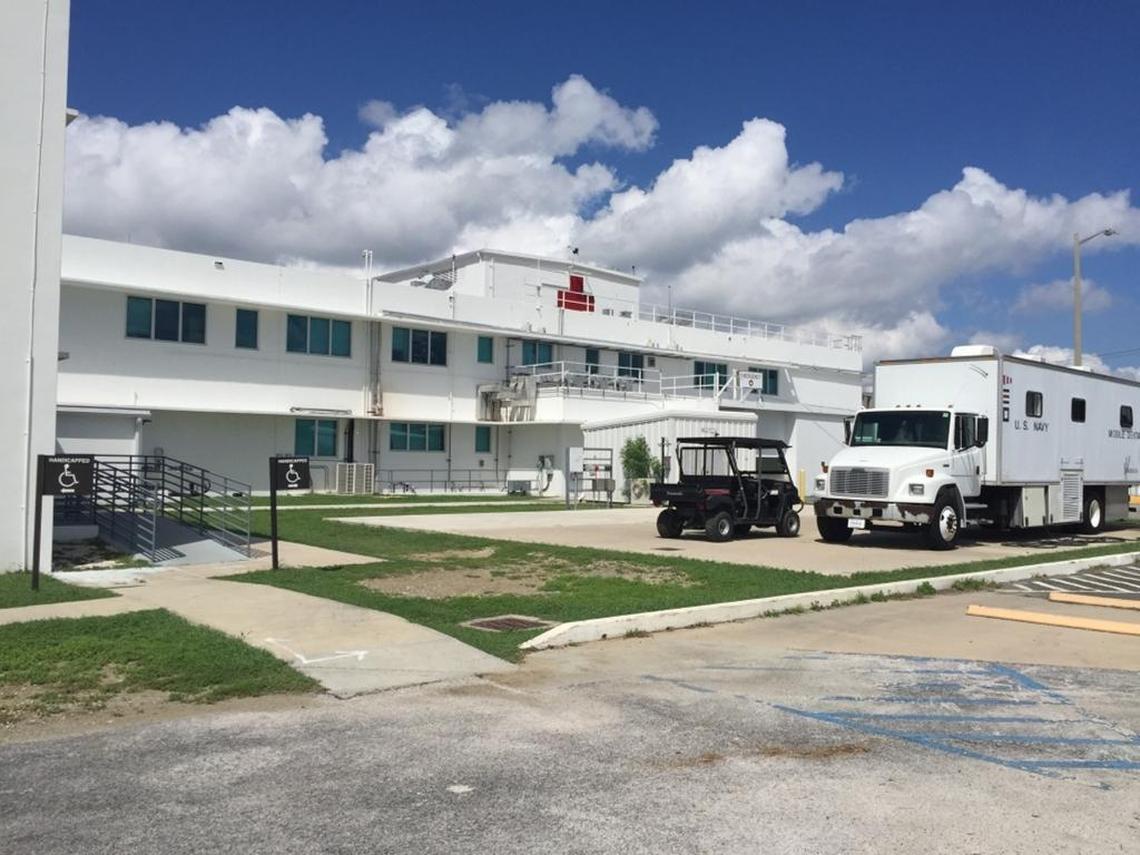 Guantánamo Navy base hospital on Oct. 13, 2016.