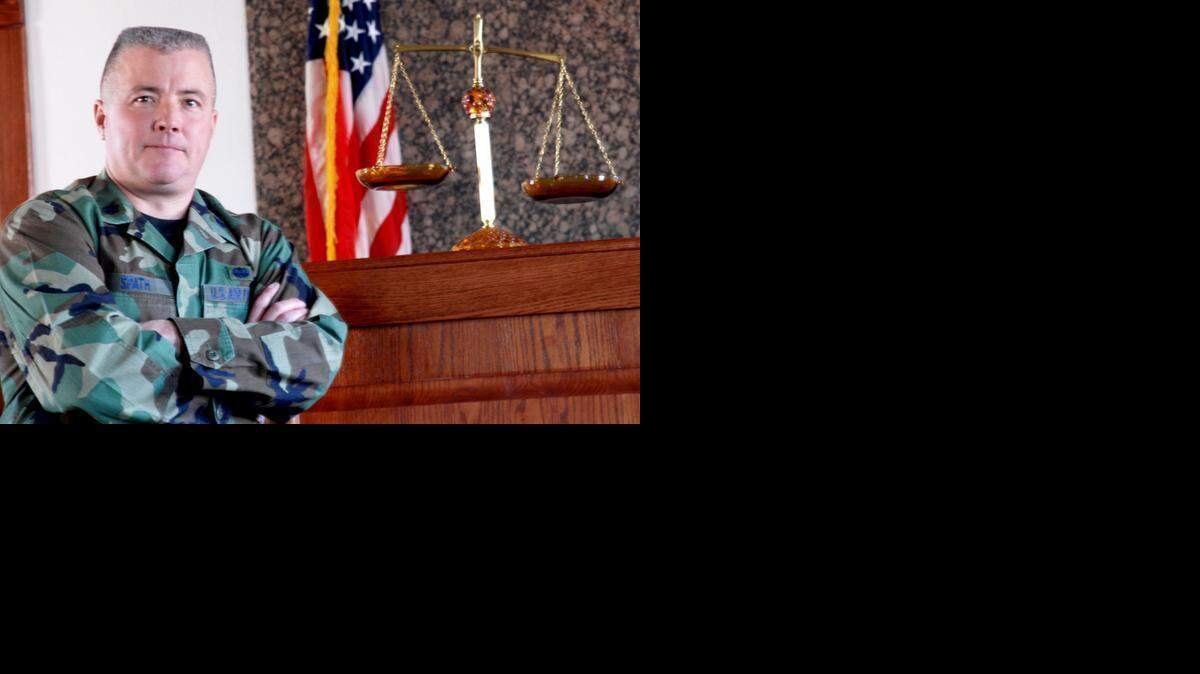 
Air Force Col. Vance Spath is the military judge presiding at the accused USS Cole bomber’s trial at Guantánamo Bay, Cuba. He is also chief of the Air Force judiciary.
