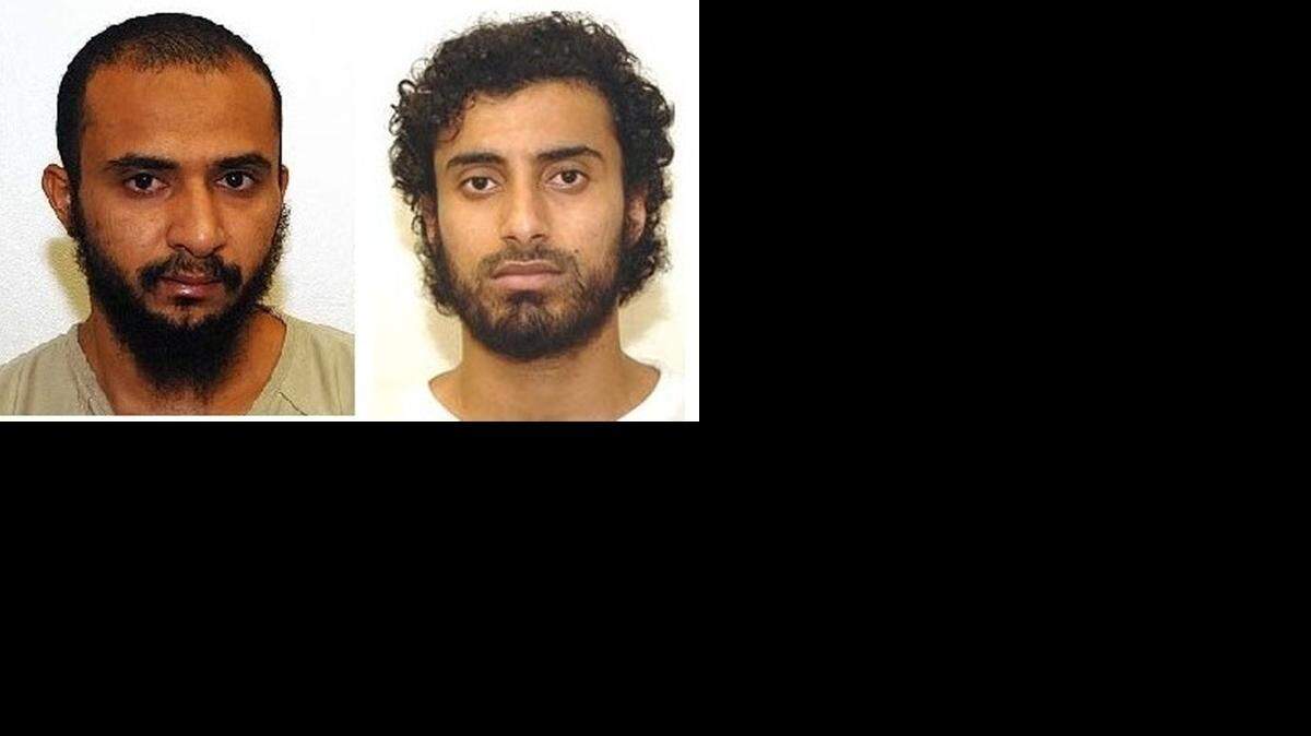 
At left, Saeed Serem Jarabh, held as Detainee 235, cleared for transfer from Guantánamo. At right, “forever prisoner” Khalid Ahmed Qasim, held as Detainee 242, whose parole board decided this month had too extremist and and anti-American views for release. The photos are from the captives 2008 Guantánamo risk assessments provided to McClatchy Newspapers by the anti-secrecy WikiLeaks organization.
