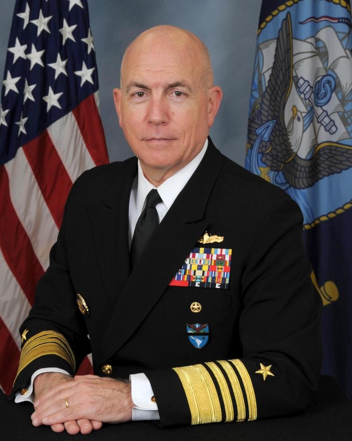 Navy Adm. Kurt Tidd, shown in his official photo, is the commander of the U.S. Southern Command