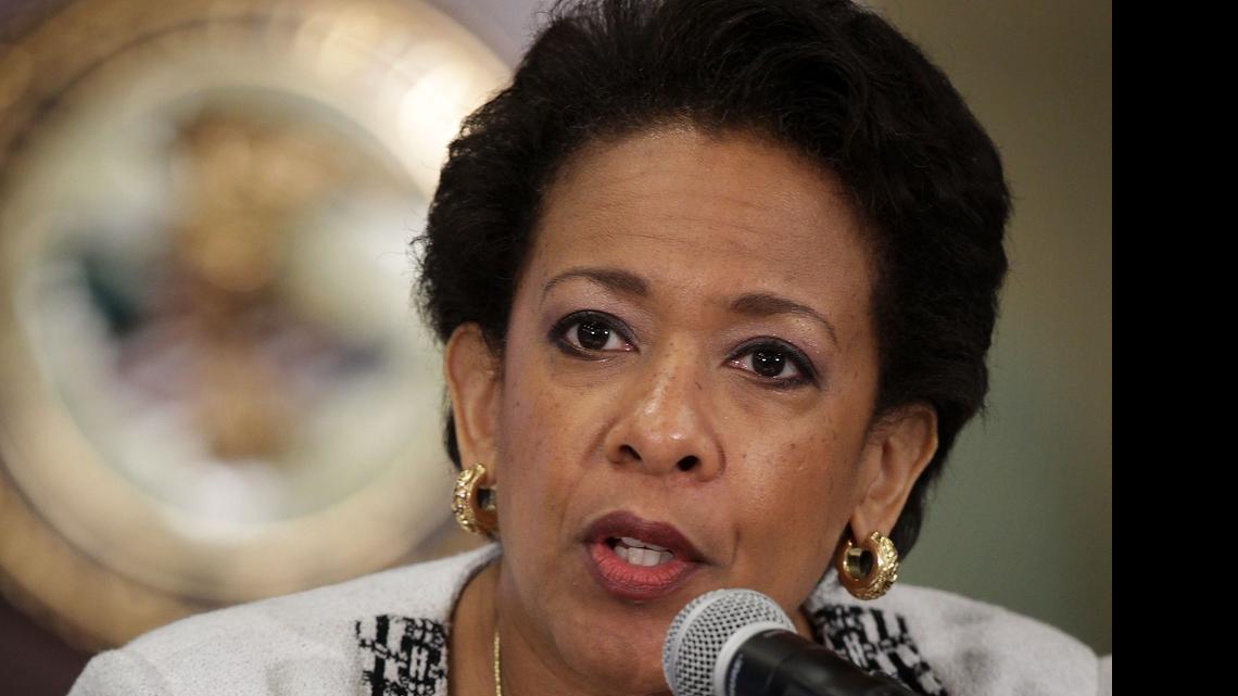 
U.S. Attorney General Loretta Lynch June 22, 2015 at meeting of the Coordinating Council on Juvenile Justice and Delinquency Prevention in Washington, D.C.
