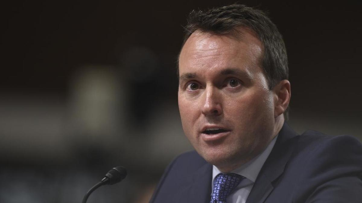 The Pentagon’s new Army Secretary Eric Fanning testifying on Capitol Hill on Jan. 21, 2016.