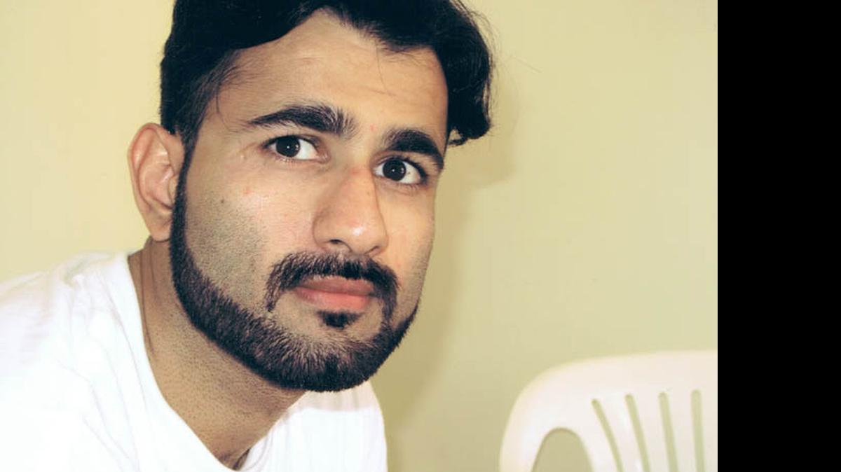 
Majid Khan at Guantánamo in a in September 2009 photo released June 2, 2015 by the Center for Constitutional Rights, his civilian defense firm.

