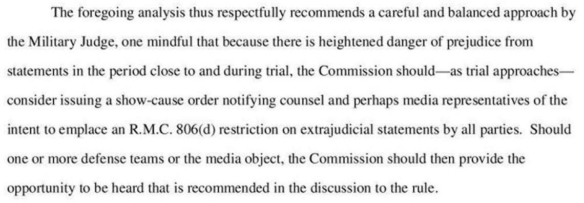 From a Feb. 5, 2014 military commission prosecution filing in the Sept. 11 war crimes case.