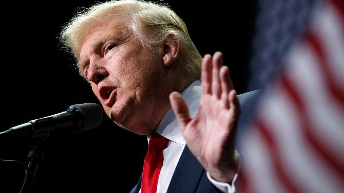 Donald Trump in Hershey, Pa., on Nov. 4, 2016.