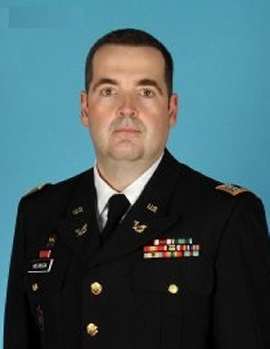 Army Maj. Joseph Wilkinson, a military defense attorney for alleged Sept. 11 terror attack conspirator Mustafa al Hawsawi.