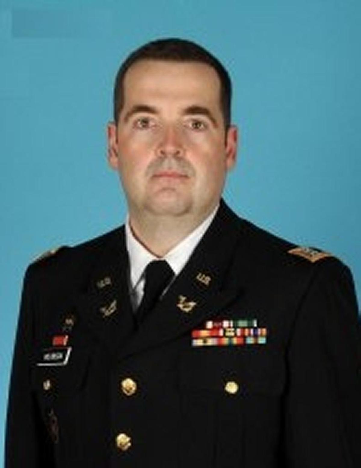 Army Maj. Joseph Wilkinson, a military defense attorney for alleged Sept. 11 terror attack conspirator Mustafa al Hawsawi.