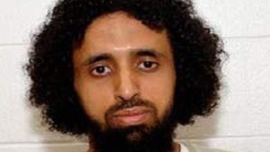 
Mashoor al Sabri in a Guantánamo prison photo provided to McClatchy Newspapers, along with Sabri’s 2008 prison camp profile, by the anti-secrecy group WikiLeaks. 
