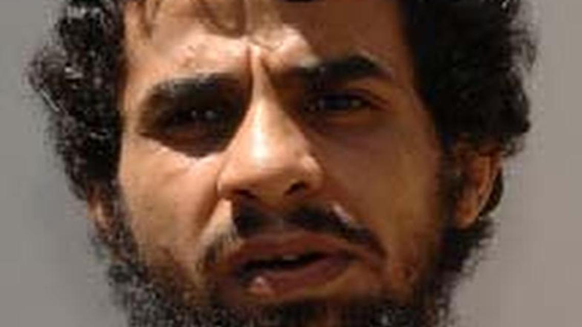 
Saudi Mohammed Shimrani, now 40, was approved for release Sept. 11, 2015. This photo was attached to his leaked October 2008 Guantánamo profile.

