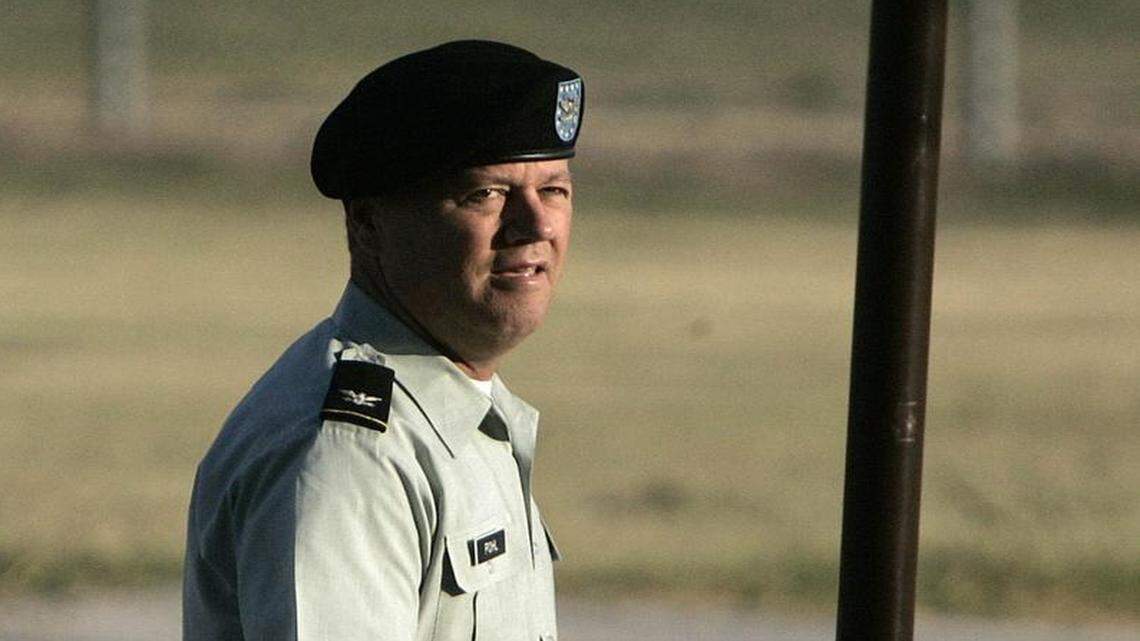 U.S. Army military judge Col. James L. Pohl, shown in this July 7, 2005 file photo at Fort Hood, Texas, is the chief of the Guantánamo military commissions judiciary.