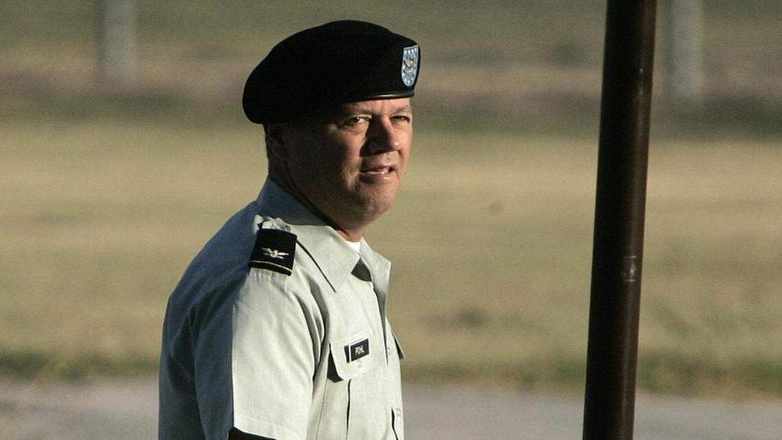 U.S. Army military judge Col. James L. Pohl, shown in this July 7, 2005 file photo at Fort Hood, Texas, is the chief of the Guantánamo military commissions judiciary.