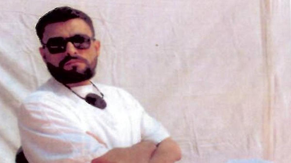 Zayn al Abdeen Mohammed al Hussein, known as Abu Zubaydah, poses for the International Committee of the Red Cross at Guantánamo. His lawyer Mark Denbeaux released the photo in May 2017, calling it a recent image.
