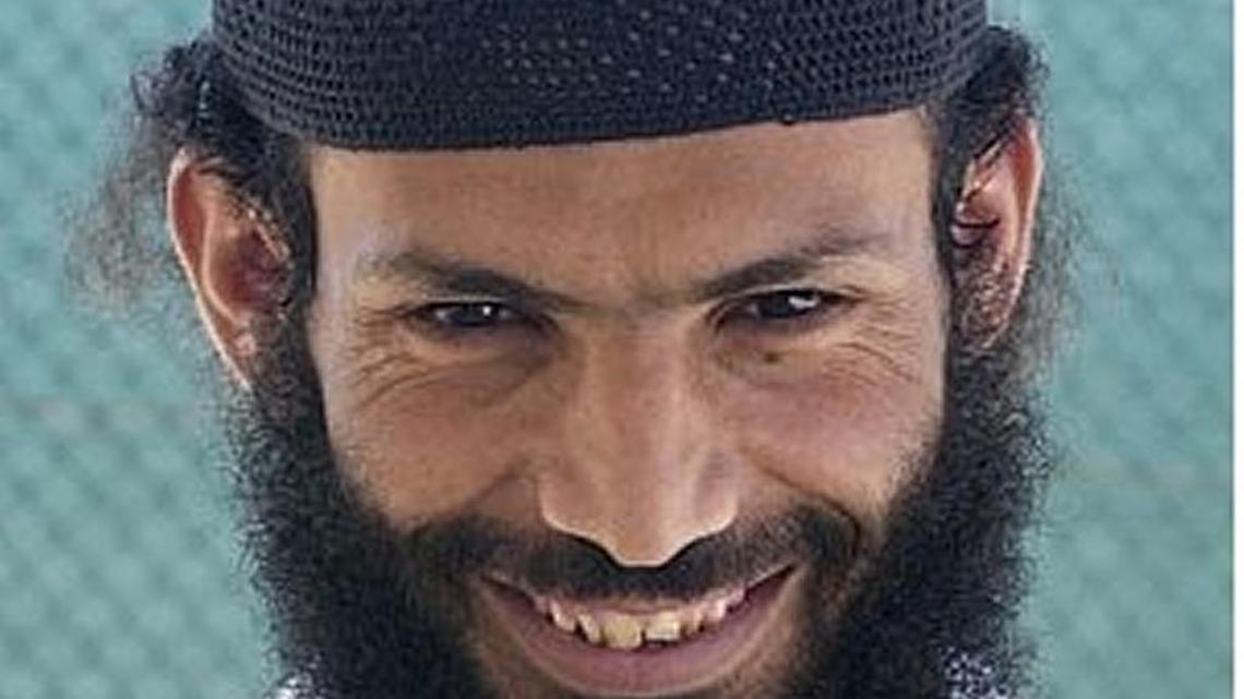 Yassin Qasim Mohammed Ismail Qasim in a 2005 photo from his leaked Guantánamo prison profile.