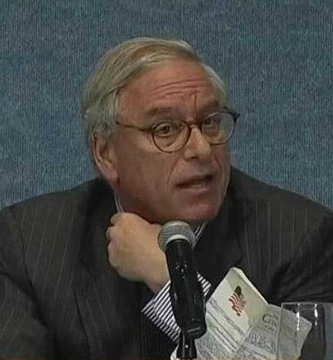 Military Commissions Convening Authority Harvey Rishikof on Sept. 16, 2014, before taking the post.