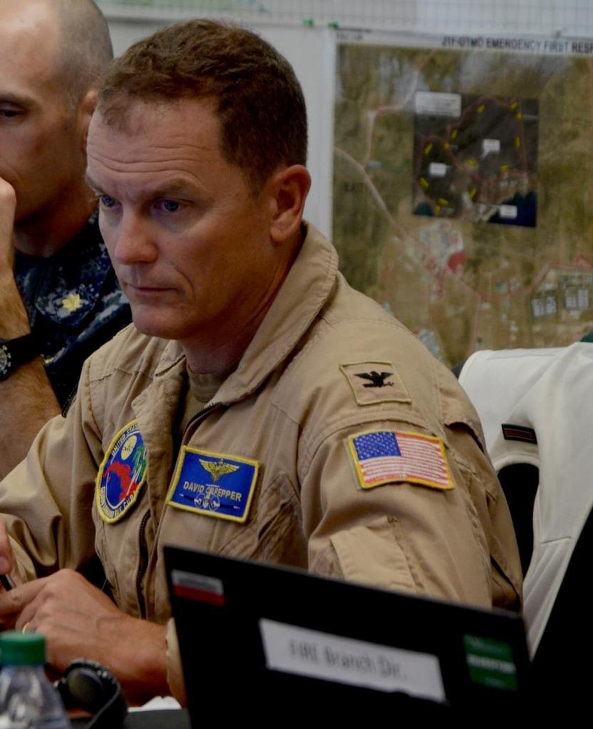 Navy Capt. David Culpepper