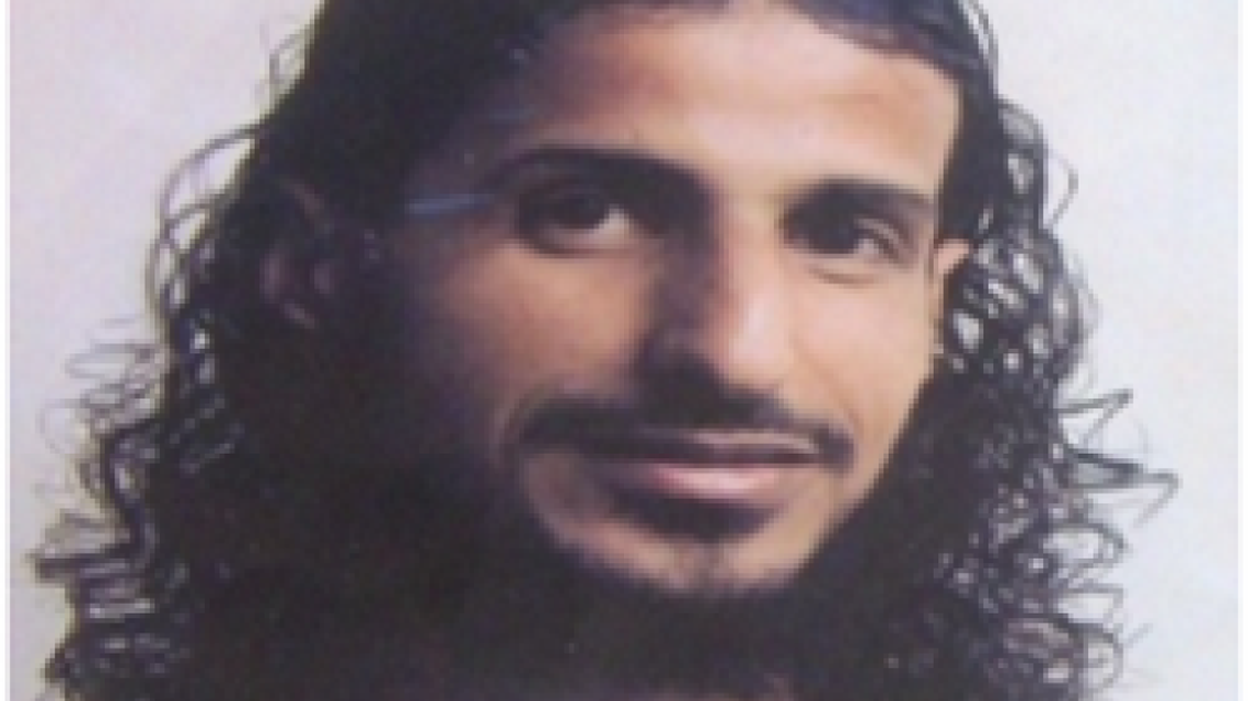 
Tariq Ba Odah at the U.S. Navy base at Guantánamo Bay, Cuba, in a photo provided by the Center for Constitutional Rights, which represents him.
