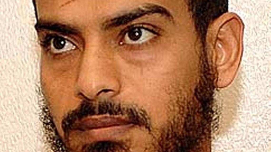 Yemeni Mustafa al Shamiri in a photo taken from his 2008 Guantánamo prison profile provided to McClatchy Newspapers by the anti-secrecy WikiLeaks group.