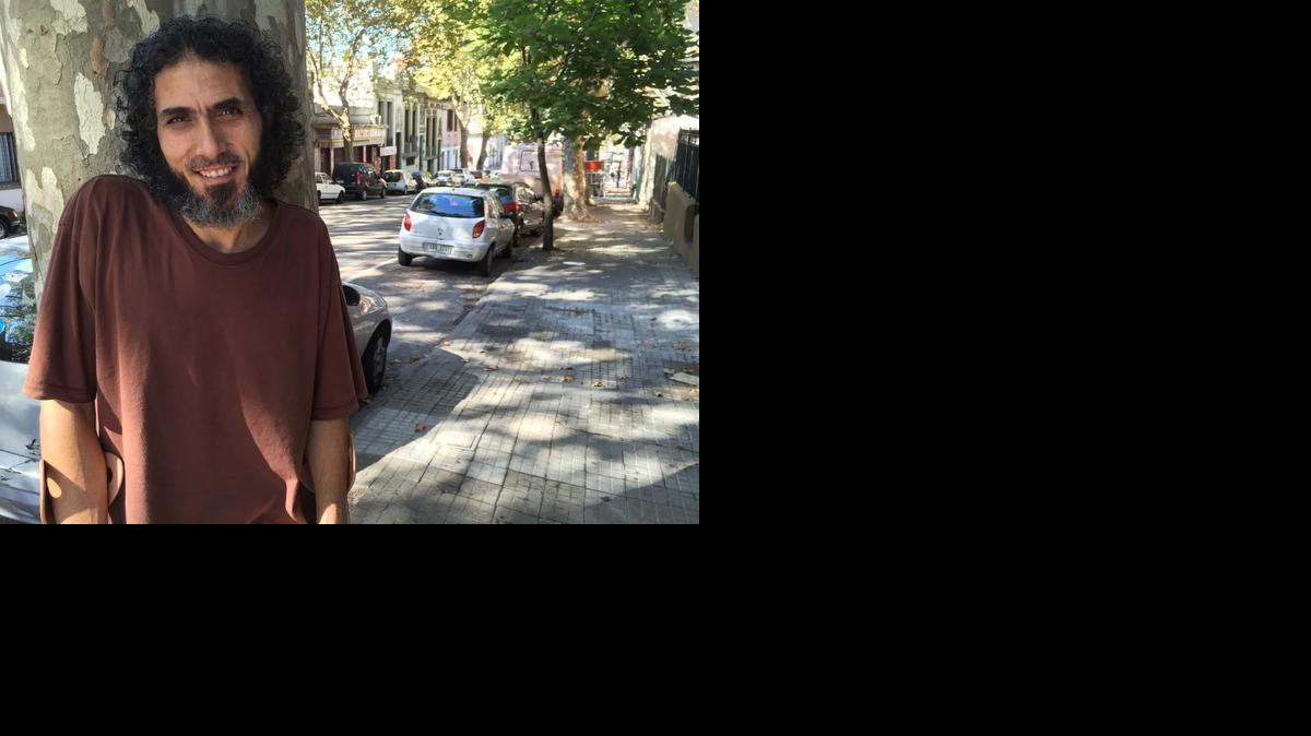 
Abu Wa’el Dhiab, 43, in Montevideo, Uruguay, after his release from Guantánamo. 
