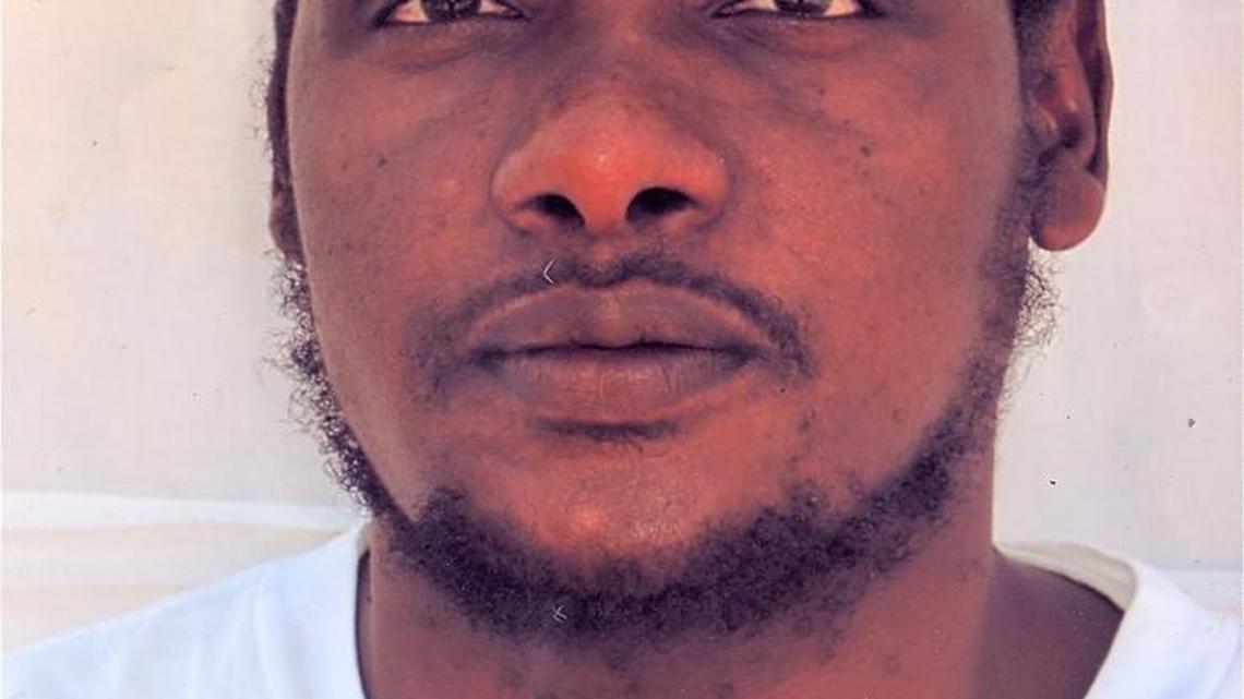 Abdul Malik poses for the International Committee of the Red Cross