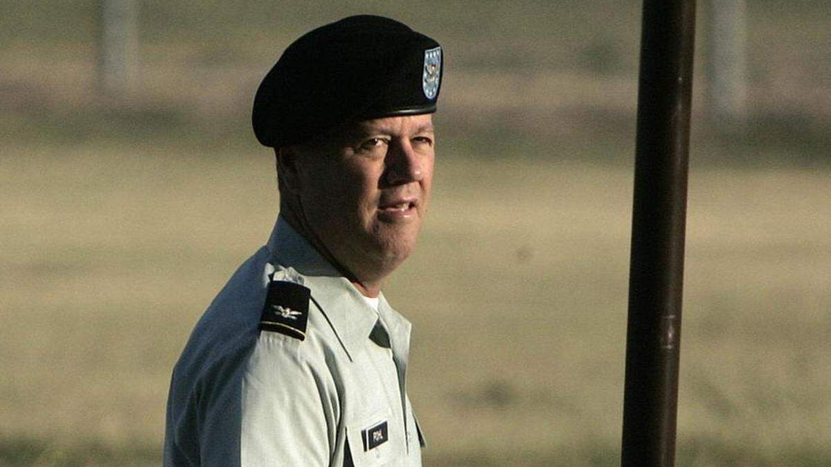 U.S. Army military judge Col. James L. Pohl, shown in this July 7, 2005 file photo at Fort Hood, Texas, is the chief of the Guantánamo military commissions judiciary.