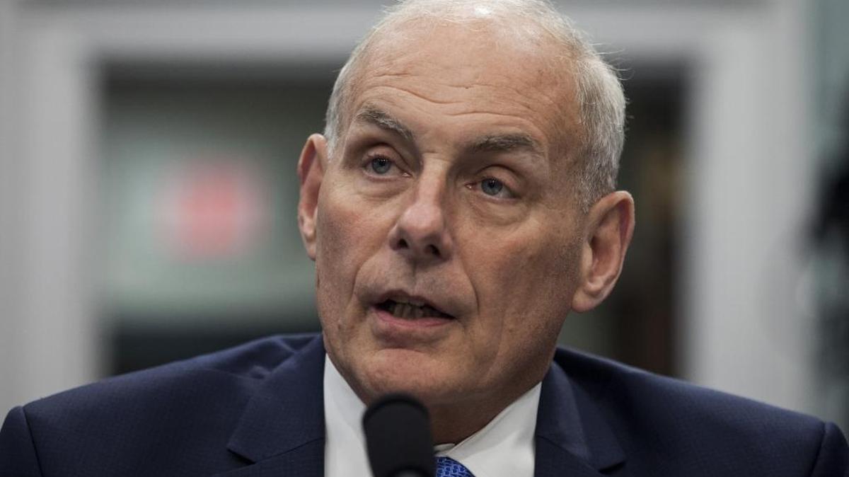 Homeland Security Secretary John Kelly, a former four-star general seen, will visit Haiti a week after allowing Haitians to remain in the United States for only six additional months.