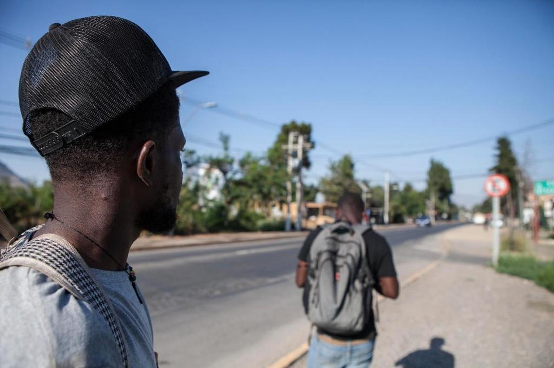 Every morning Benissont Joseph, 28, joins other job-seeking migrants from Haiti and elsewhere on a busy rural road in Colina, where he watches helplessly as tractors and pick-up trucks roar by, praying he would get work. Chile, he said, is “utter desolation,” and not the job paradise he envisioned when he left Haiti.