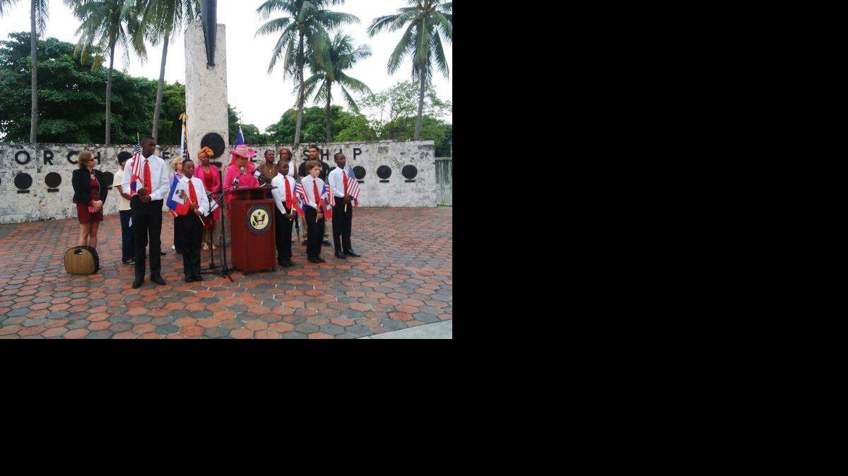 
U.S. Rep. Frederica Wilson, D-Miami Gardens, Tuesday lauded approval of the Haitian Family Reunification Parole Program, which will expedite the flow of certain eligible Haitians to join U.S. citizens and lawful permanent resident relatives in the United States. The major policy shift was announced by the U.S. Department of Homeland Security.
