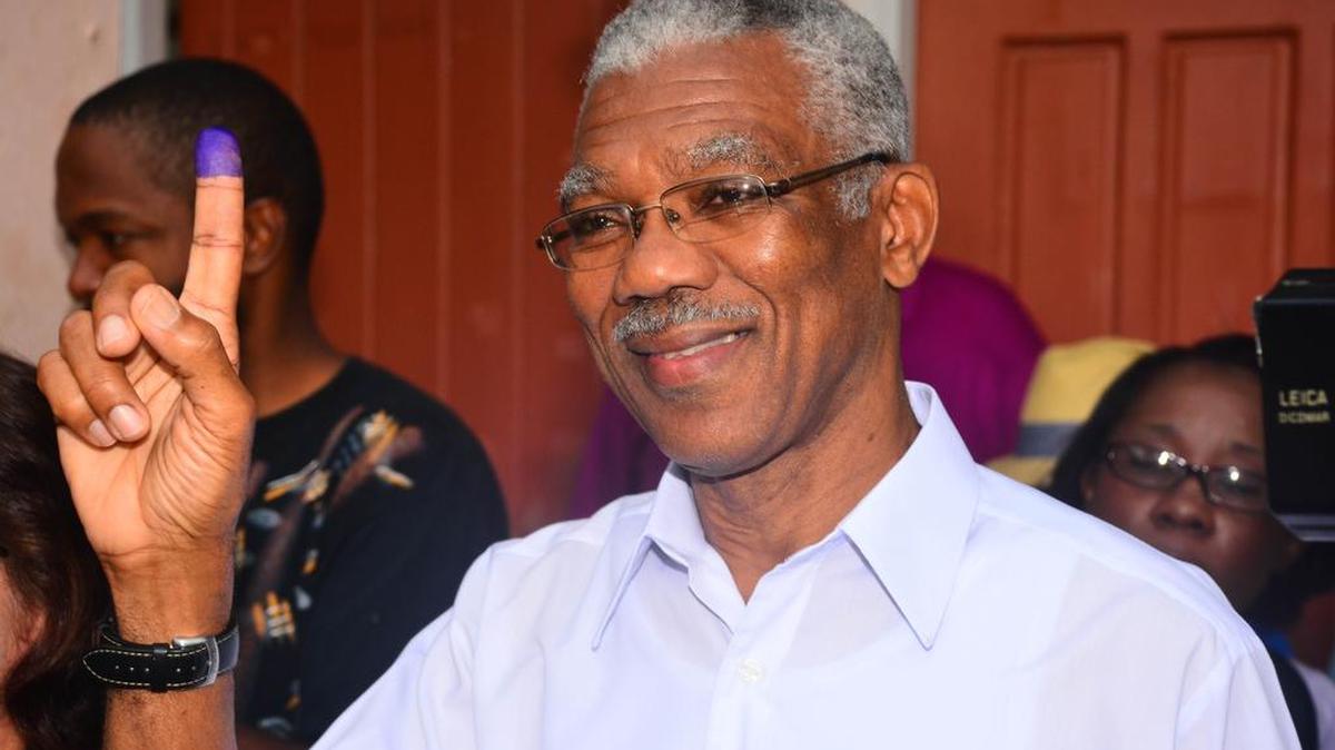 
David Granger, a retired army general was sworn-in in 2015 as Guyana’s eighth executive president. His nation recently discovered oil but an electoral crisis could derail an economic boom.

