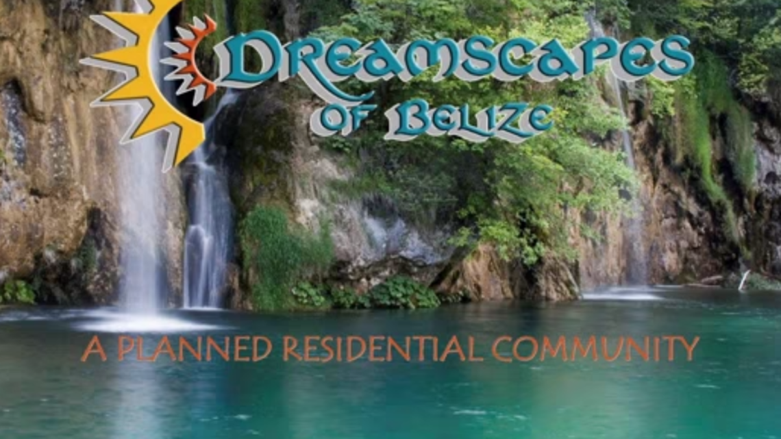 A scene from a Dreamscapes’ YouTube marketing. There are no waterfalls at the development, which has failed to get off the ground.