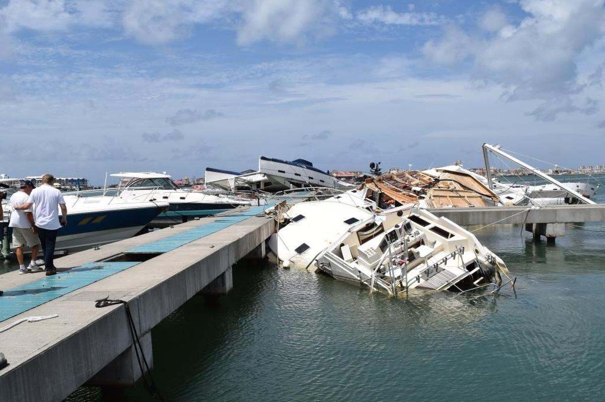 A boatyard in St. Martin lies in ruin after Hurricane Irma passed. Many wonder how the tourism-reliant island will recover.