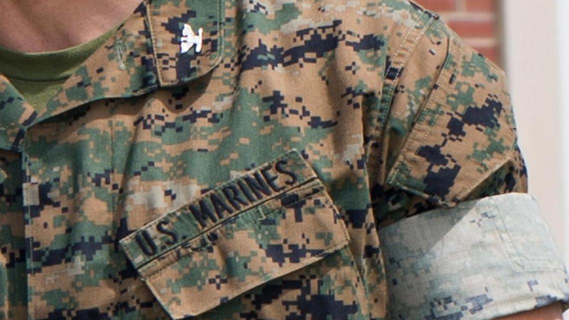 Generic image of a Marine colonel in battle dress taken from a Department of Defense handout photo.