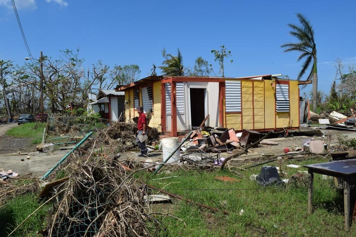 When Hurricane Mari hit Puerto Rico, it crippled the island's infrastructure. More than three weeks later, fewer than 20 percent of the population have power and that's changed the way people are getting their news. In this hard hit section of Toa Baja, locals said that radio was their only source of information.