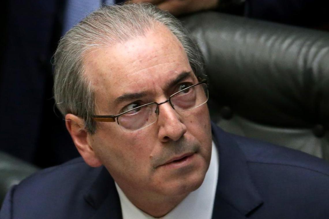In this April 15, 2016 file photo, former House of Deputies Speaker Eduardo Cunha attends a debate on whether or not to impeach former Brazilian President Dilma Rousseff. She was removed from office later that year.