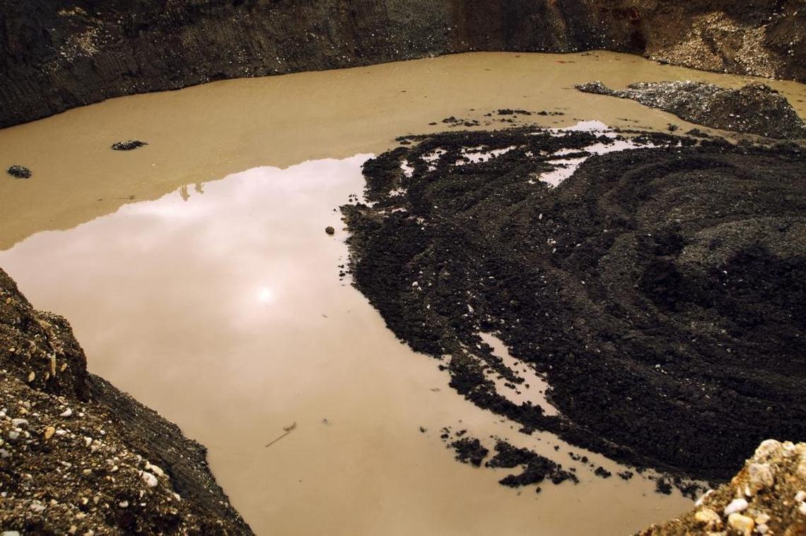 Illegal gold mining in southwestern Colombia has turned this stretch of river into a muddy pit. Colombia’s police are scrambling to stop the illicit industry that authorities say is funneling money into the pockets of criminal gangs.