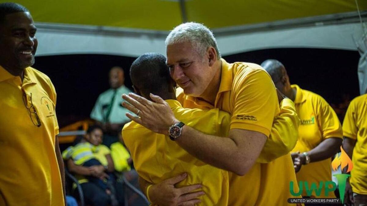 Allen Chastanet, a former tourism minister, was sworn-in Tuesday as the new prime minister of St. Lucia in the Eastern Caribbean. Chastanet is the leader of the United Workers Party.